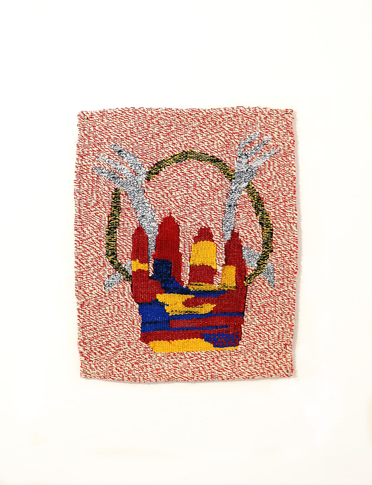 Untitled (tapestry), cotton, ficelle, 30x25cm, Brussels (BE), Autumn 2016