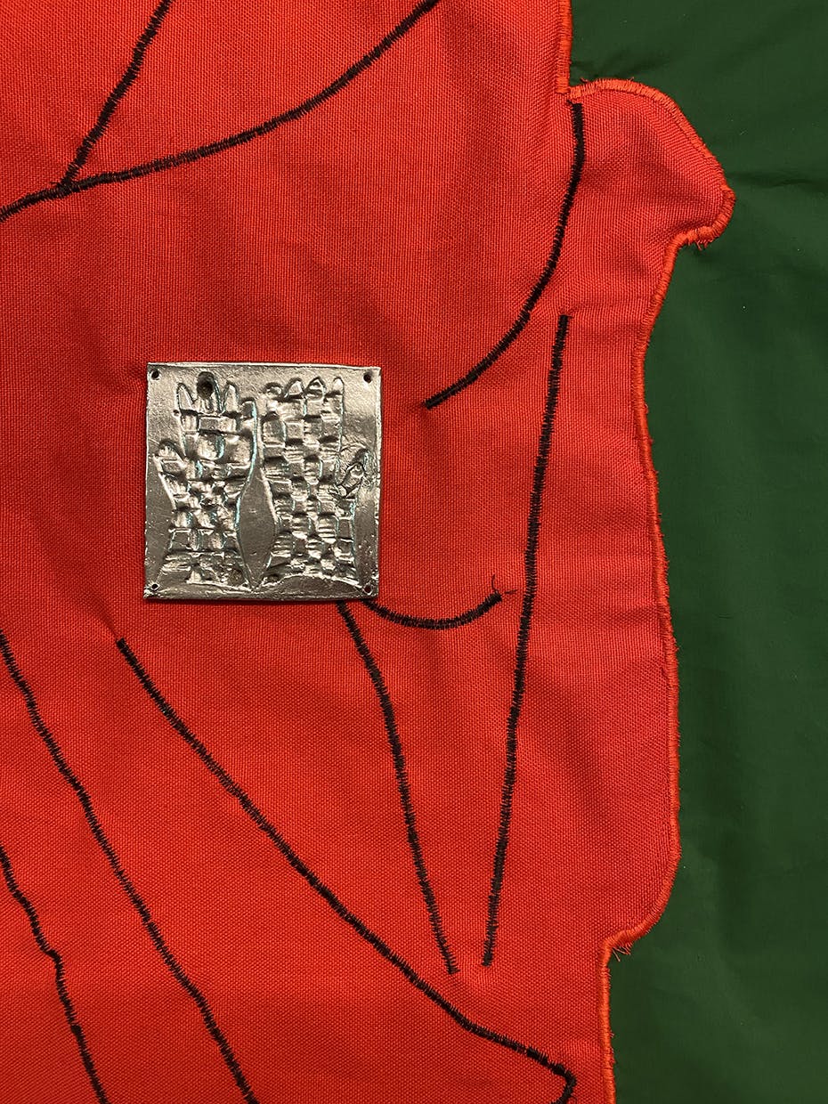 Magriet's protection, detail